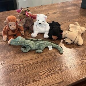 Beanie Babies Plush Toy Set